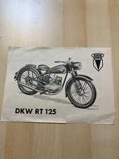 Prospekt DKW RT 125 Dampf