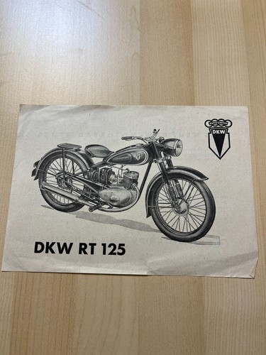 Prospekt dkw 125 dampf - prospekt, rt