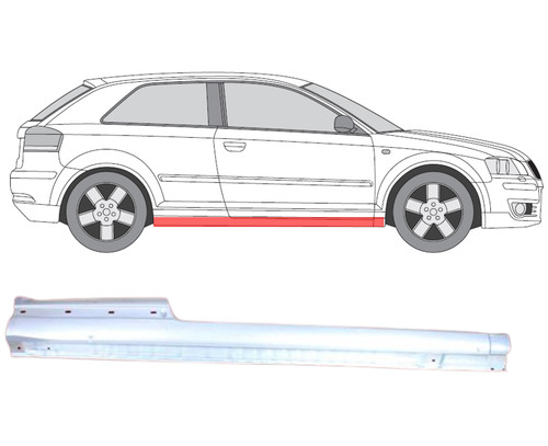 Für audi 2003 2013 2 - a3, tür