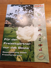 Prospekt Agria Gesamtprogramm 2000 Gärtner Kommunal Schlepper Traktor 2