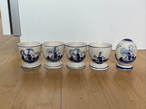 Vintage eierbecher keramik - 4,