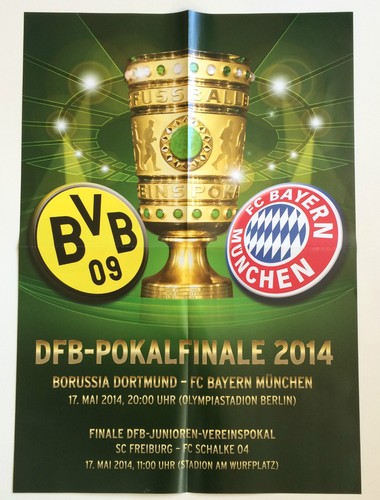 Game poster dfb cup final - dfb,
