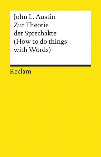 Zur theorie der sprechakte - theorie,