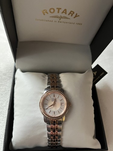 Rotary quarz damen armbanduhr - quarz,
