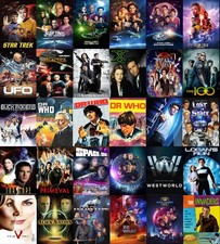 Multi-Angebot Classic TV Sci-Fi Serie Metall Plaketten Schilder Poster Bilder