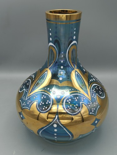 Böhmische glas vase - böhmische,