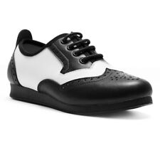 Rumpf Swing Rock'n'Roll Boogie Tanzschuh - 1611 Sammy - Schwarz/Weiß