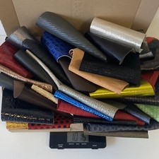 Lederreste geprägt Echtleder