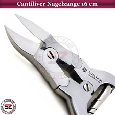 Profi extra kräftig Nagelzange 15.5cm Kopfschneider Gebogen Fußnägel schneider