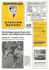 Fussball-Programmheft   74/75