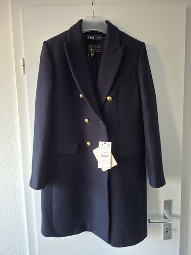 Zara wollmantel l - zara, gr.