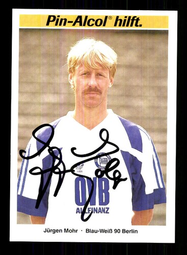 Jürgen mohr autogrammkarte - jürgen,