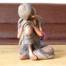 Harz Schlafender Buddha Statue