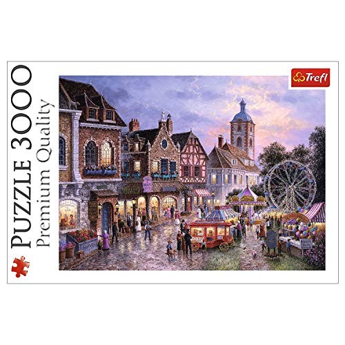 Trefl puzzle 3000 jahrmarkt - trefl,