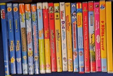 Kinder DVD Sammlung - 19 Filme & Serien - Pokemon, Sponge Bob, Biene Maya, etc.
