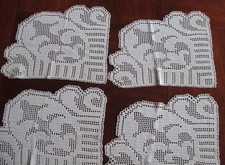 Konvolut alter Spitzenbordüren Handarbeit