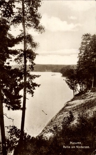 Ostpreußen niedersee - ak,