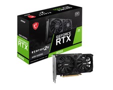 MSI GeForce RTX 3050 VENTUS 2X E 6G OC 6 GB GDDR6 Grafikkarte DP/HDMI