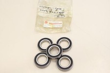 5x EZO 35x62x14 SS6007RS SS6007 RS  Kugellager Edelstahl 6007ERS NEU