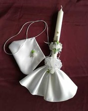 Kommuniontasche Beutel Tasche Kerzenrock Kerzentuch Tropfschutz Kommunion