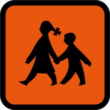 Aufkleber Schulbusschild nach BOKraft §33 A „Schulbus“ Warntafel Hinweis Folie