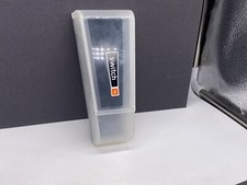 Switch it Brillenetui Hartschale Grau transparent Ausrufezeichen