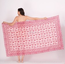 Baumwolle Hand Block gedruckt