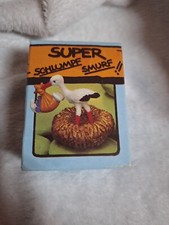 40248 Super-Schlumpf STORCH MIT  BABY Peyo Schleich Schachtel (1978) ungeöffnet 