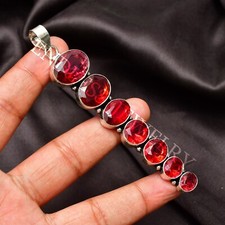 Granat Anhänger Edelstein 925