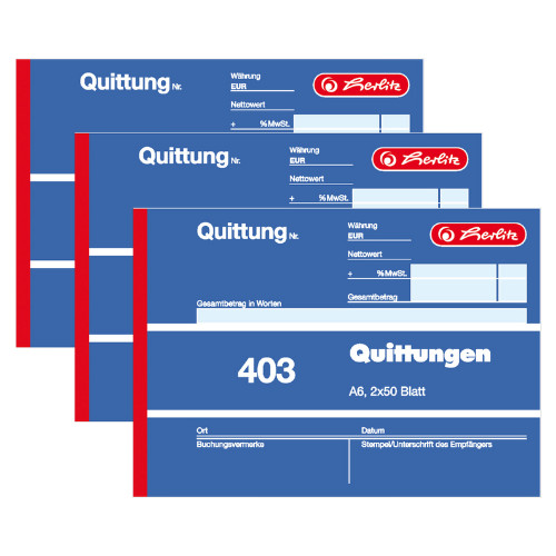Herlitz 403 quittung - herlitz,