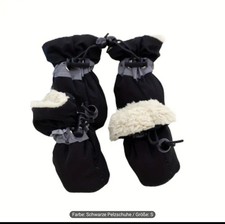 4x Wasserfest Haustier Rutschfest Schuhe Winter Hund Katze Schnee Warm Welpe↑