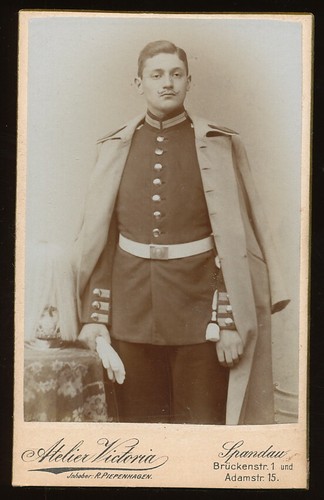Cdv soldat spandau - soldat,