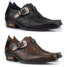 Herrenschuhe Echtleder Braun