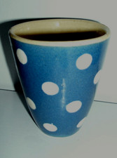 Ddr keramik becher blau weiße - ddr, blau/weiße