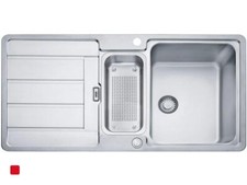 Franke Hydros HDX 254 Edelstahlspüle glatt Spülbecken Küchen-Spüle Flächenbündig