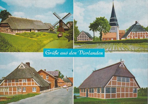 Alte postkarte grüße - -, aus