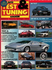 Zeitschrift Auto Test und Tuning Magazin 7. 1990 500 SL Kadett GSI Golf GTI Mase