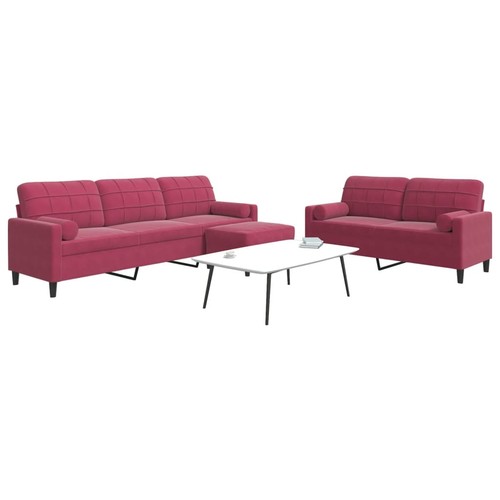 Tlg sofagarnitur mit kissen - sofagarnitur,