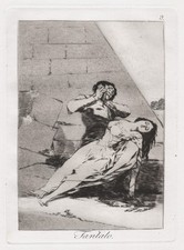 Francisco goya plate from - de,