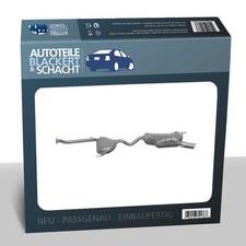 Auspuff Endtopf für Fiat
