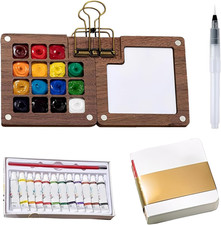 12 Mini Aquarell Reise Set