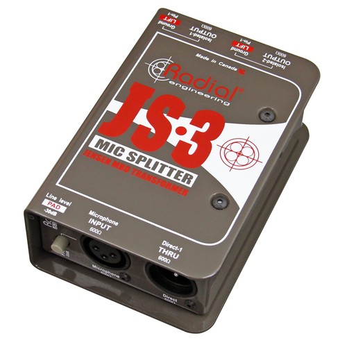 Radial mikrofonsplitter - js-3,