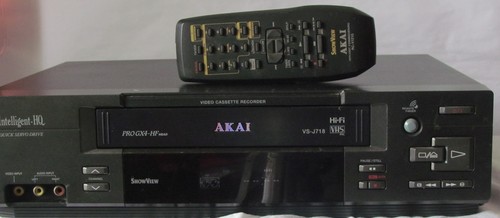 Vhs videorecorder akai j718 - vhs-videorecorder, vs-j718