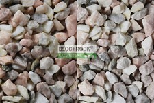 Marmorsplitt Zierkies rosé-weiß Gartenkies Pink Steine Kieselsteine Marmorkies
