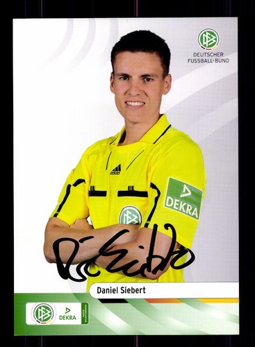 Daniel siebert autogrammkarte - daniel,