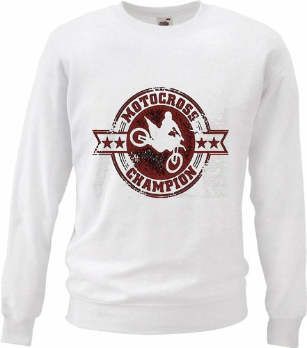 Sweatshirt motocross champion - motocross,