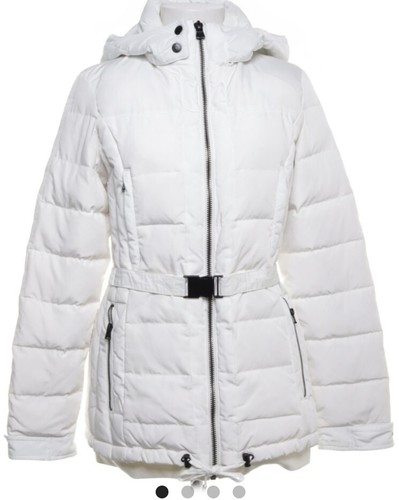 Zara daunenjacke weiß mit - daunenjacke,