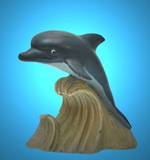 Aquarium Deko 🐠 SPRINGENDER DELPHIN 🐠 Dekoration Zubehör Terrarium Delfin