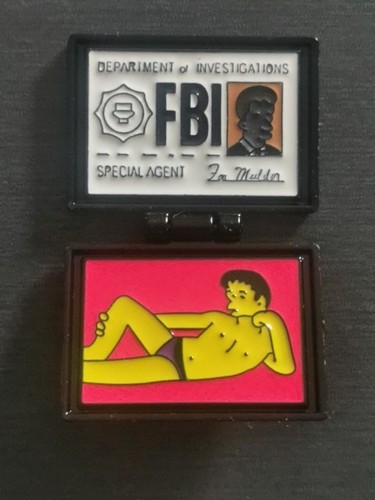 The simpsons fox mulder agent - fox,