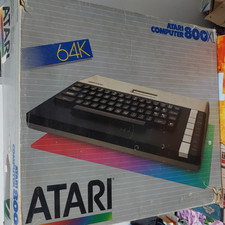 ATARI 800 XL  (w PA & TV Cable, Manuals, OVP) 8-bit computer works 0211